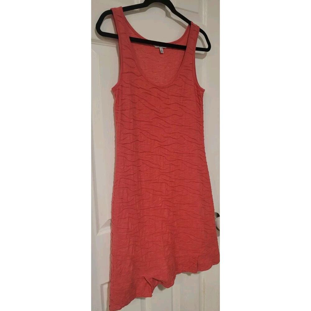 Toad & Co Dark Pink Samba Wave Tetured Tank Mini Dress Womens Sz S